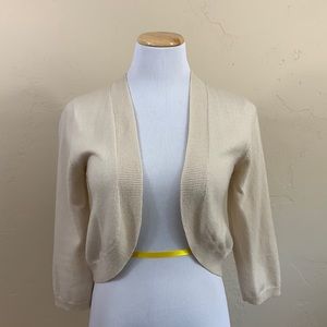 Marilyn Moore Cashmere/Silk Cover Up Bolero Shrug